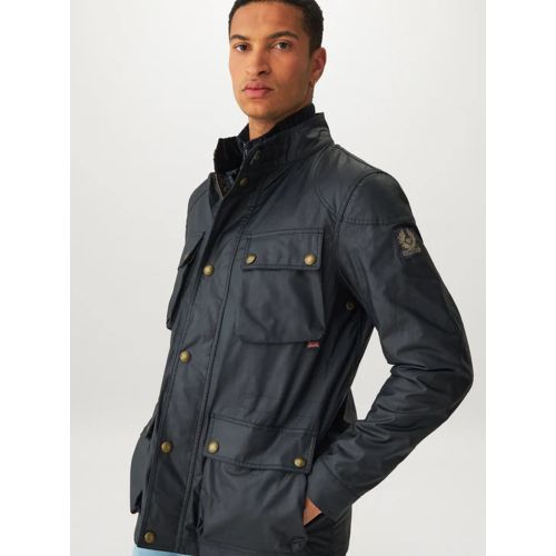 Belstaff Men's Navy Dark Fieldmaster Jacket