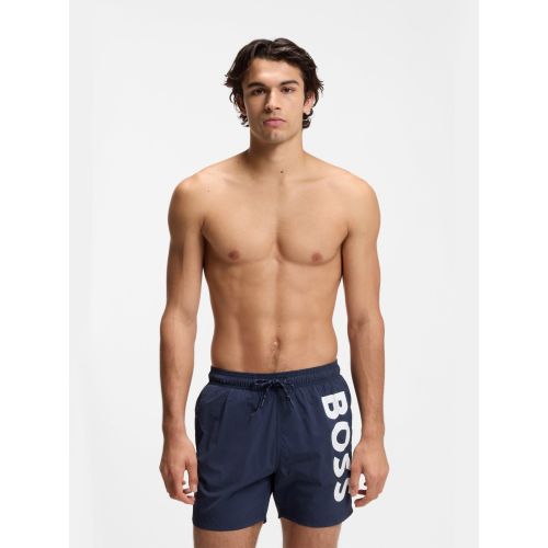 Boss Men's Navy Octopus Swim Short