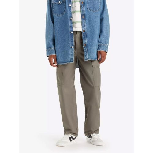 Levis Men's Multi Levi's Smokey Olive Cargo Straight Jean
