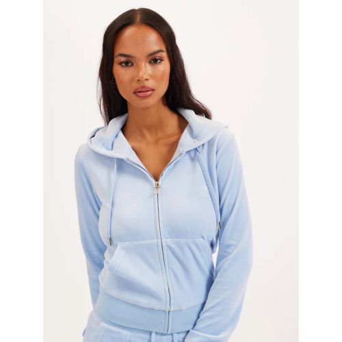 Juicy Couture Women's Blue Powder Robertson Class Hoodie