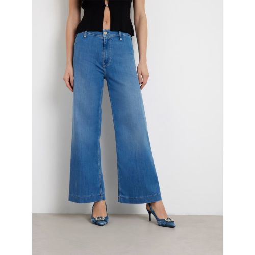 Guess Women's Blue Eau Mid Dakota Seamless Jean
