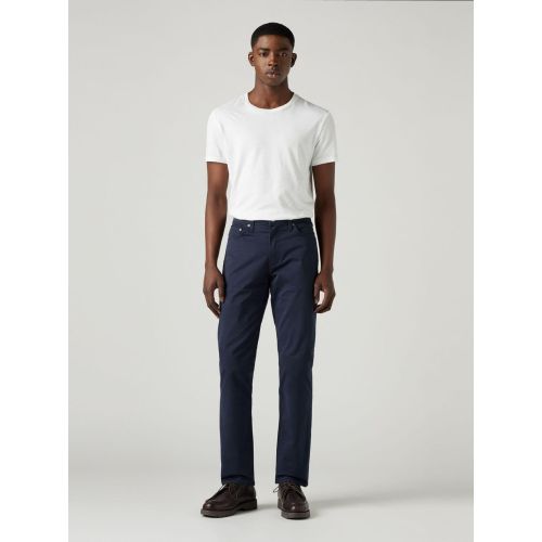 Levis Men's Blue Levi's Baltic Navy Sueded Sateen Wt B 511 Slim Jean