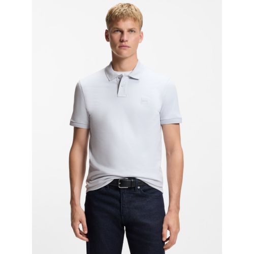 BOSS Mens Light Pastel Blue Passenger Polo Shirt