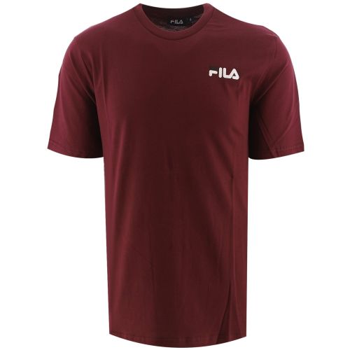 Fila Men's Red Tawny Port Chaz T-Shirt Large