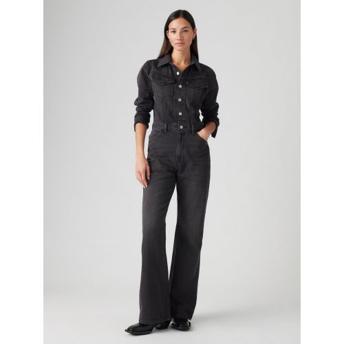 Levis Women's Black Levi's Western Jumpsuit