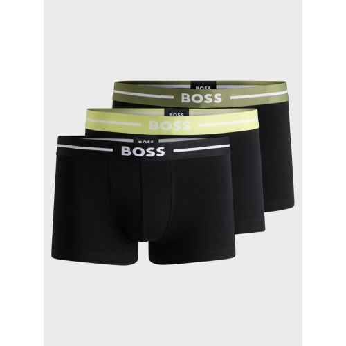 Boss Men's Multi Assorted 3-Pack Bold Trunk