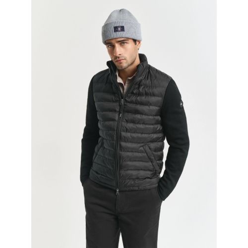Gant Men's Black Mixed Media Jacket