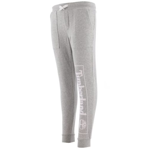 Timberland Kids Boys Grey Chine Logo Jogging Pant
