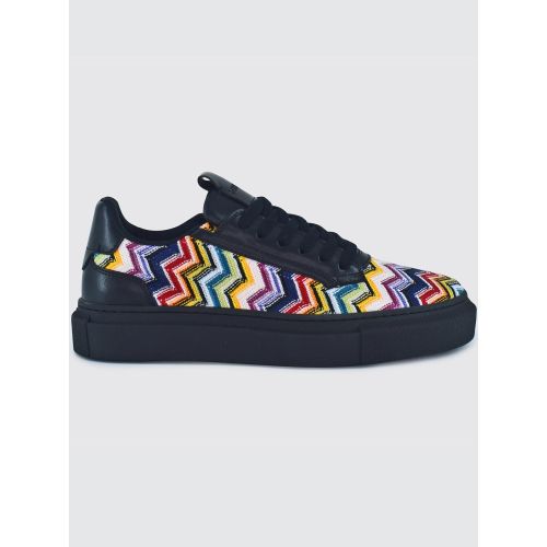 Missoni Women's Multi Coloured Fabric Lace Up Trainer