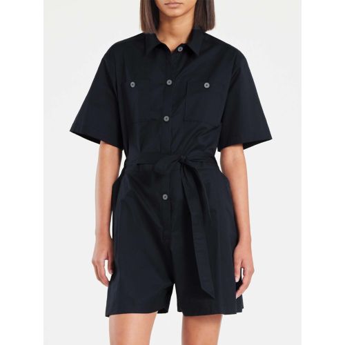 Paul Smith Women's Blue Inky Button-Up Jumpsuit