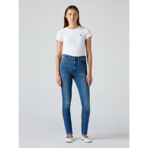 Levis Women's Blue Levi's Run The World Retro High Skinny Jean