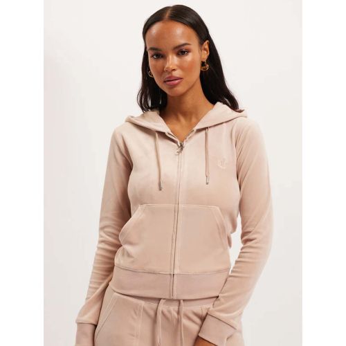 Juicy Couture Women's Beige Mushroom Robertson Class Hoodie