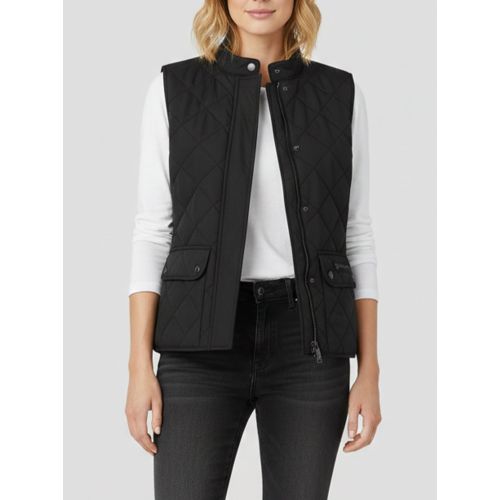 Belstaff Women's Black Waistcoat Gilet