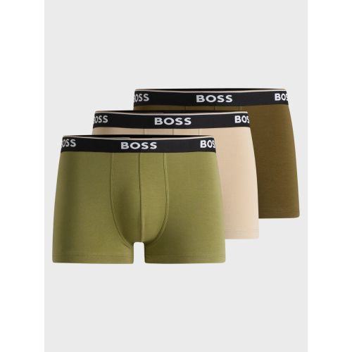 Boss Men's Multi Assorted 3-Pack Power Trunk Size 3