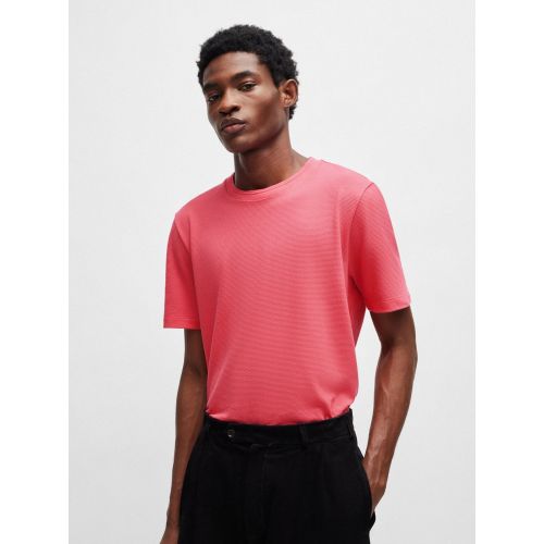 Boss Men's Pink Dark Tiburt 240 T-Shirt