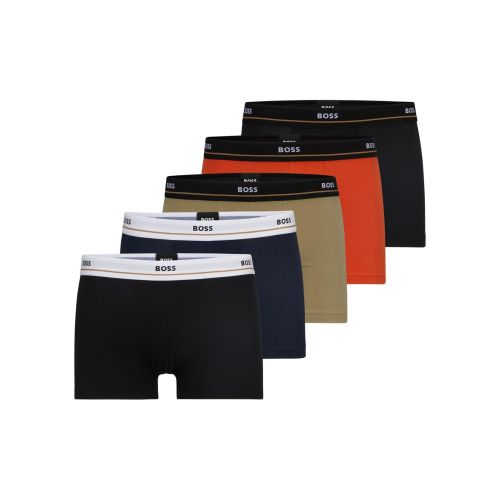 Boss Men's Multi Assorted 5-Pack Essential Trunk