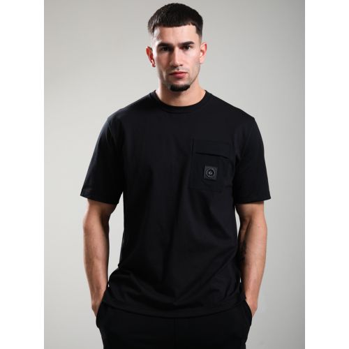 Marshall Artist Mens Black Kyoto Pocket T-Shirt