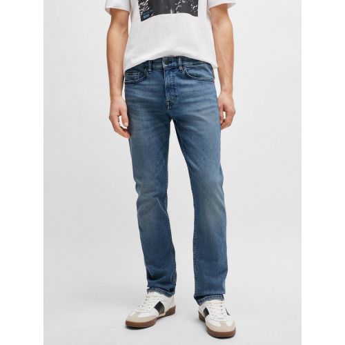 Boss Men's Blue Delaware Bc Slim Fit Jean Medium