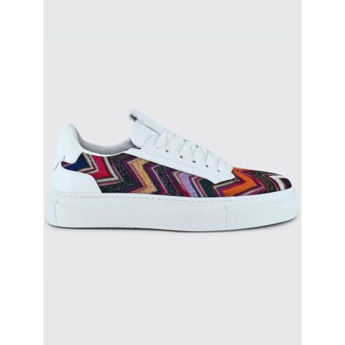 Missoni Women's Multi Coloured Fabric Lace Up Trainer