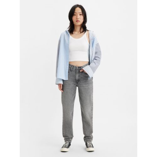 Levis Women's Grey Levi's What Once Was 80S Mom Jean
