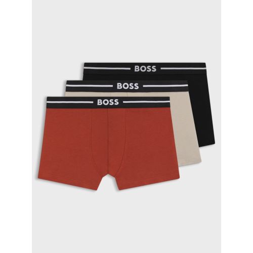 Boss Men's Multi Assorted 3-Pack Bold Trunk