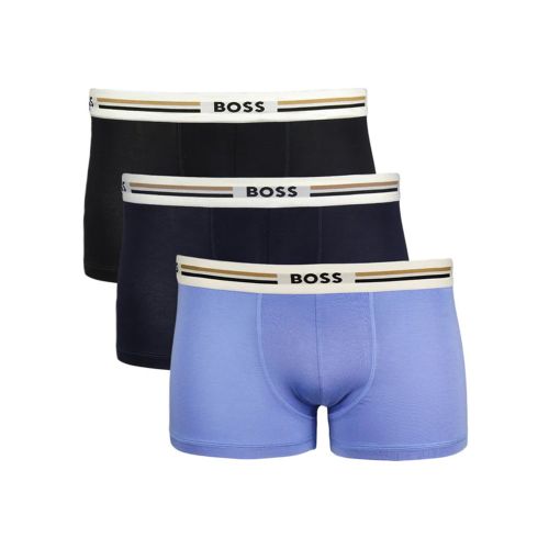 Boss Men's Multi Assorted 3-Pack Revive Trunk Size 3