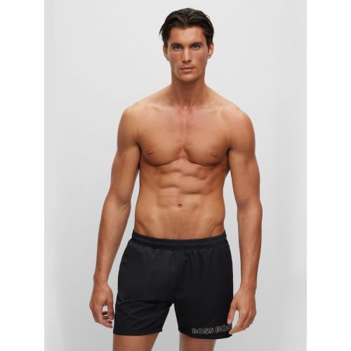 Boss Men's Black Dolphin Swim Short
