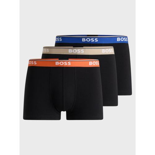 Boss Men's Multi Assorted 3-Pack Power Trunk Size 3