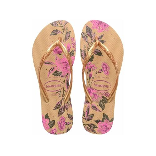 Havaianas Womens Golden Slim Organic Flip Flop