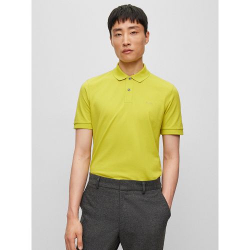 Boss Men's Green Bright Pallas Polo Shirt