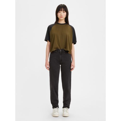Levis Women's Black Levi's Not To Interrupt 80S Mom Jean