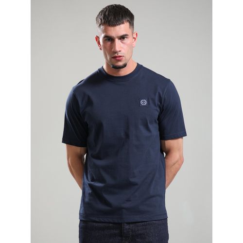 Marshall Artist Mens Navy Foundation T-Shirt