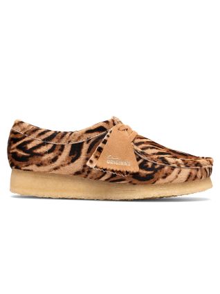 Clarks Originals Womens Leopard Print Combo Wallacraft Bee Shoe
