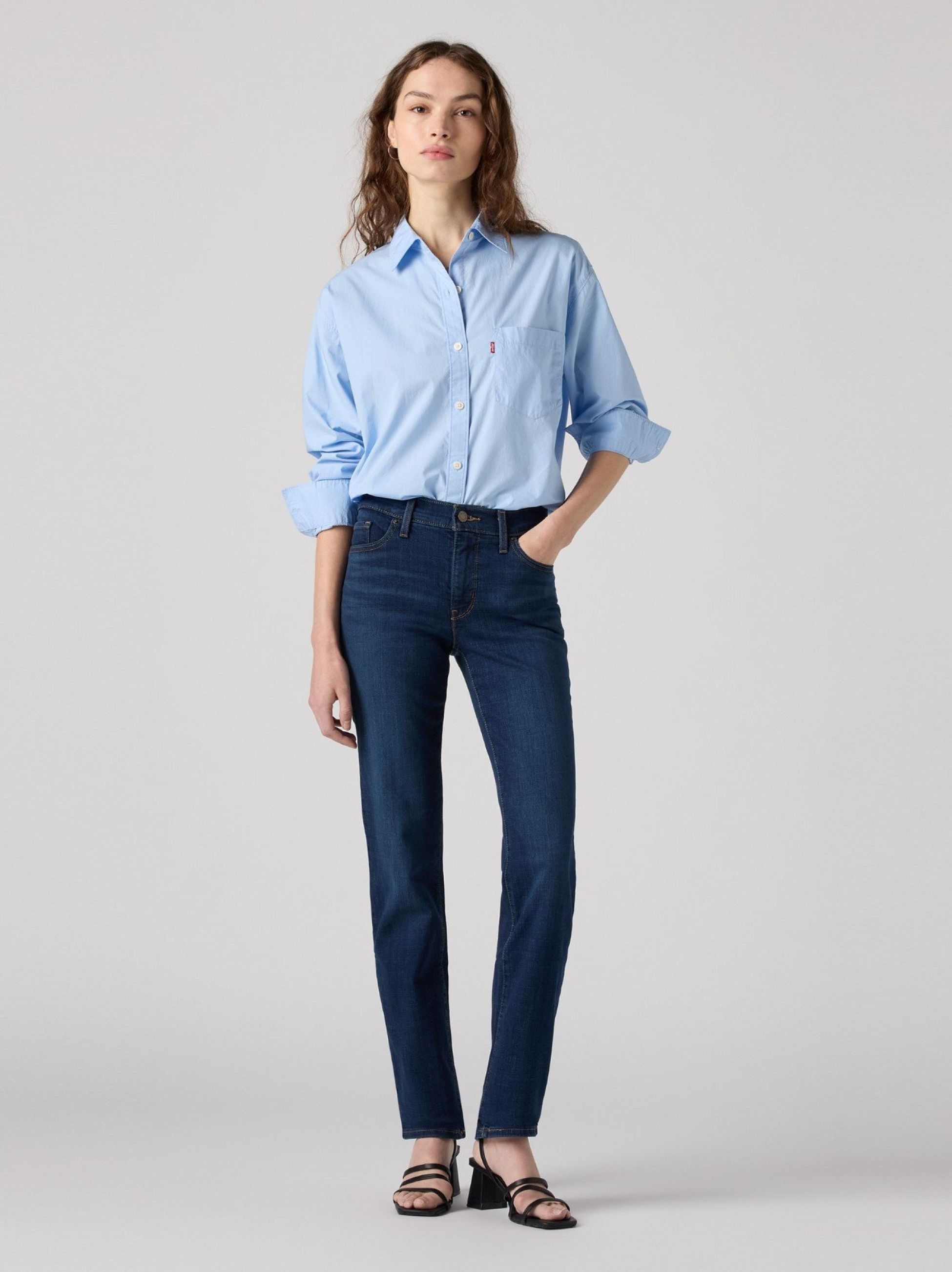 Levi's Womens Cobalt Haze 312 Shaping Slim Jean | Designerwear