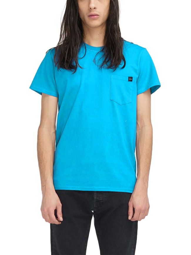 Aquarius Garment Washed Pocket T Shirt