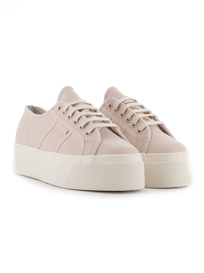 Almond 2790 Tumbled Leather Sneaker