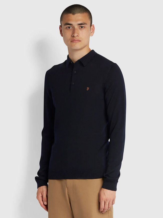 True Glenarm Merino Wool Polo Shirt