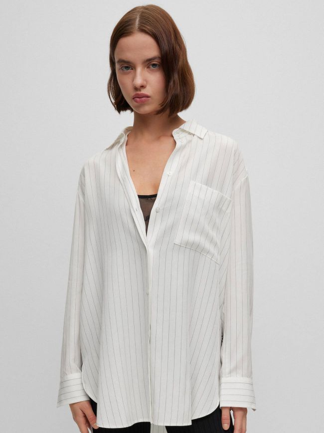 Striped Elodina Blouse