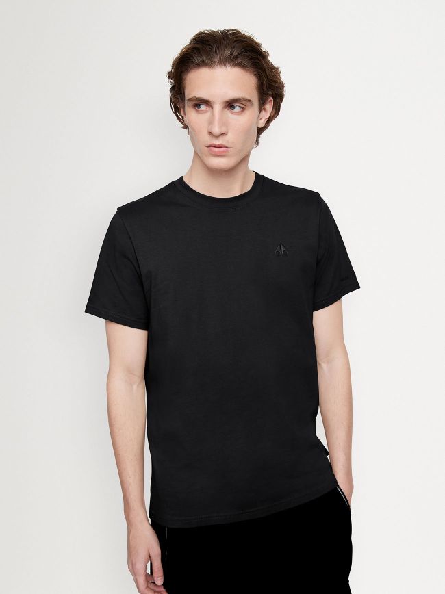 Moose Knuckles Mens Black Satellite T-Shirt