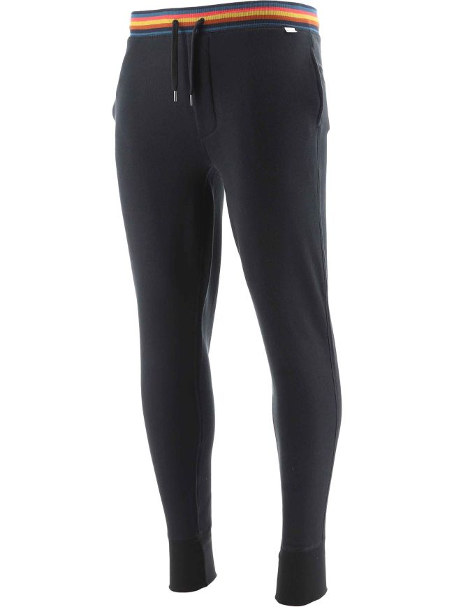 Stripe Waist Lounge Jersey Jogging Pant