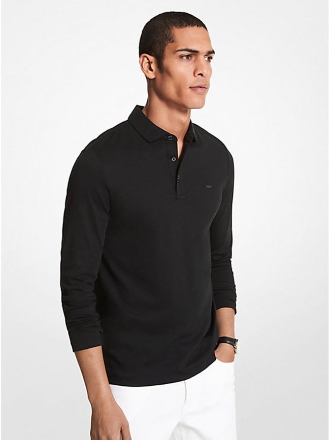 Long Sleeve Polo Shirt