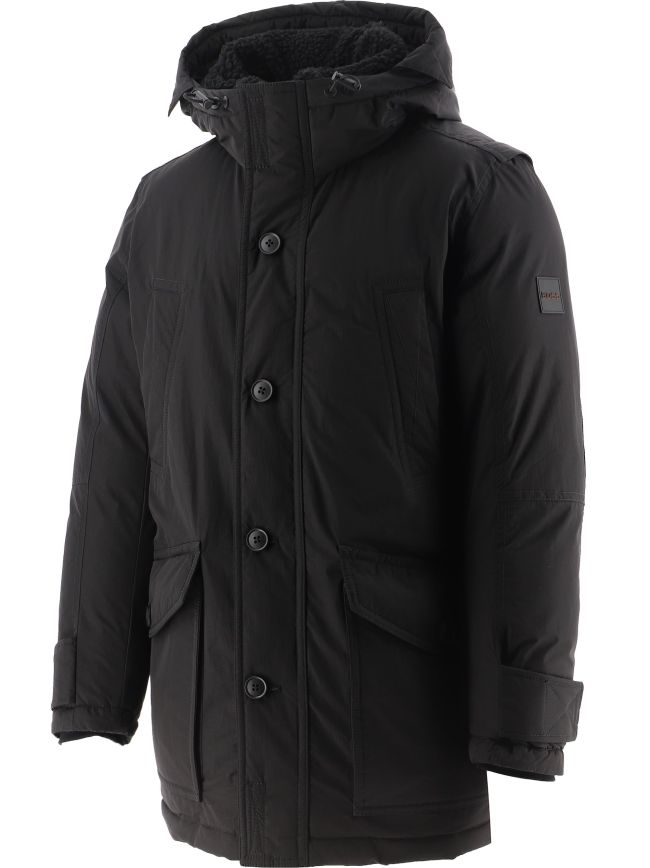 Relaxed Fit Parka Jacket