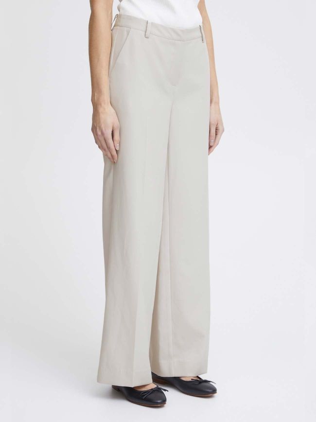 Silver Lexi Wide Trouser