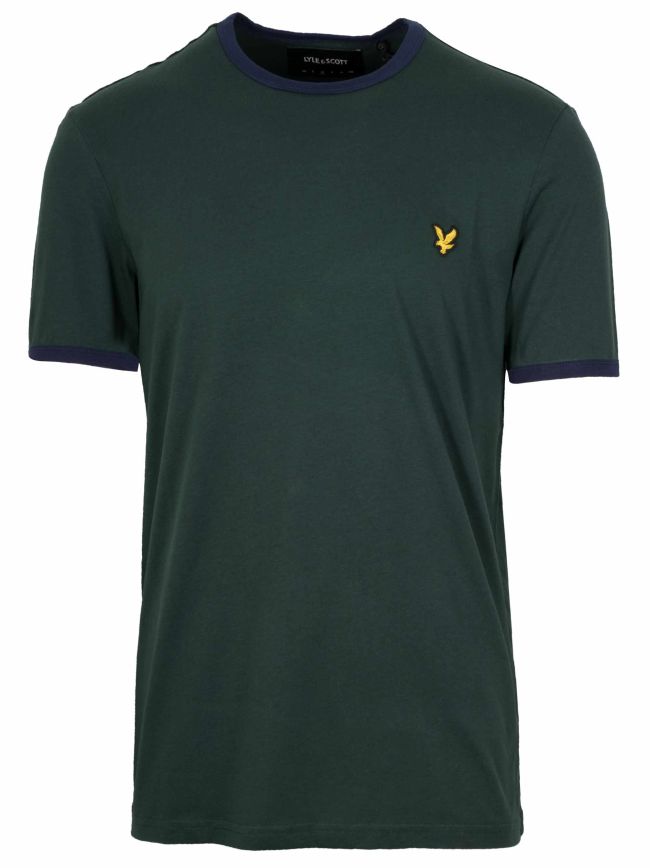 Jade Green Ringer T Shirt