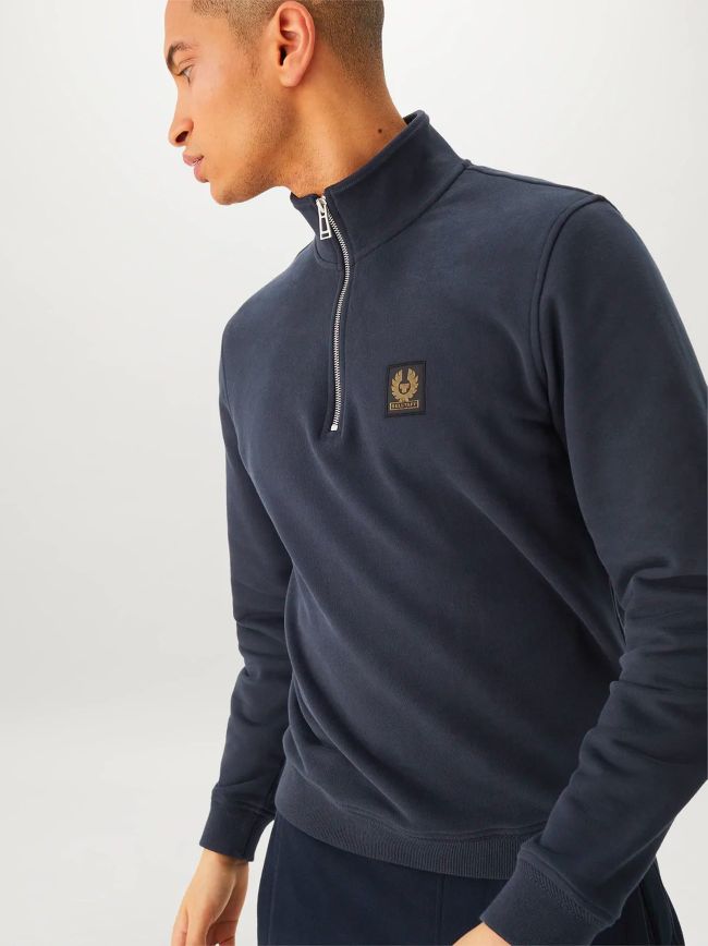 Logo Quarter Zip Sweatshirt