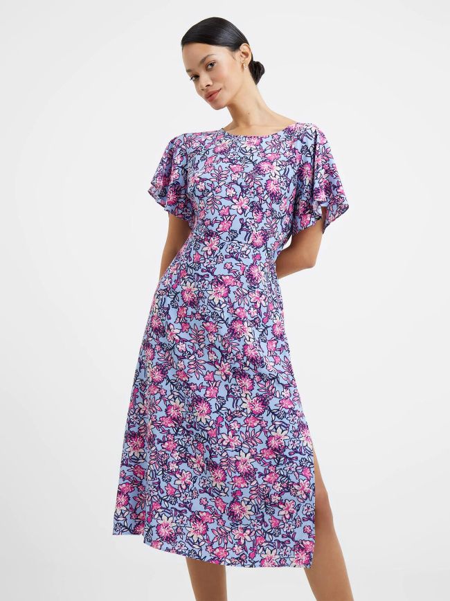 Placid Fotini Delph Cut Out Back Dress