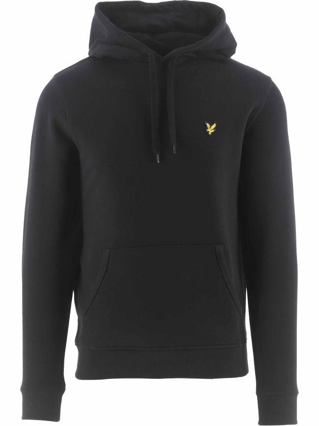 Jet Black Pullover Hoodie