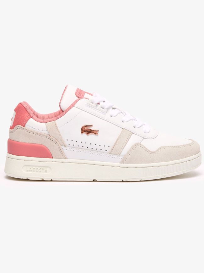 Light Pink T Clip Contrast Trainer