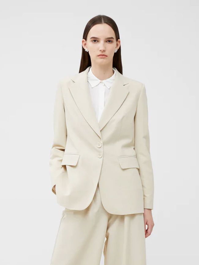 Oyster Everly Suiting Blazer Jacket