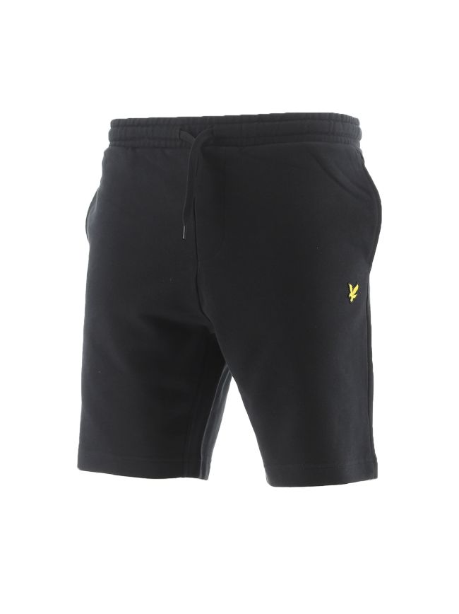 Jet Black Sweat Short